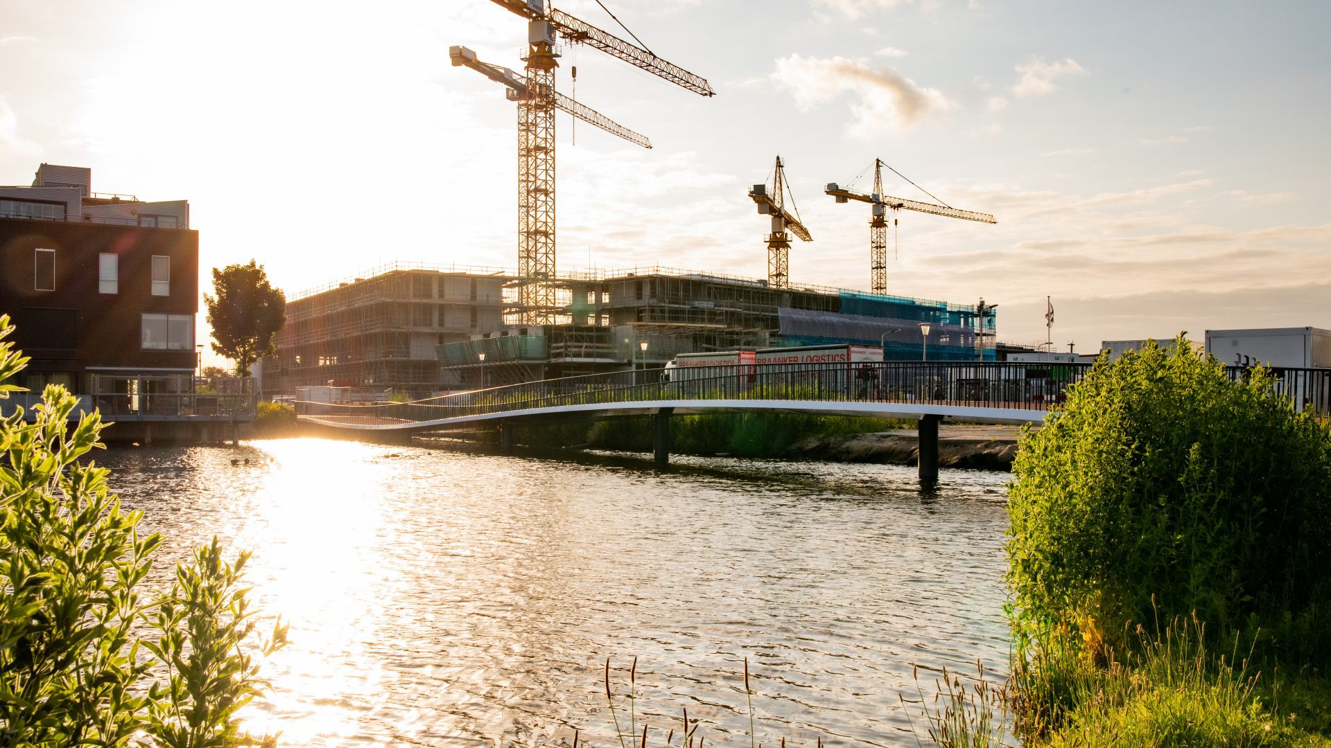    Fietsbrug Berkel centrum west